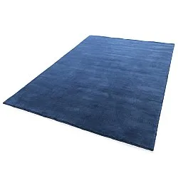 Wool rug - Rozel Handloom Wool Premium (navy)