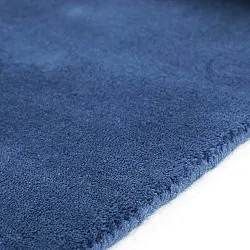 Wool rug - Rozel Handloom Wool Premium (navy)