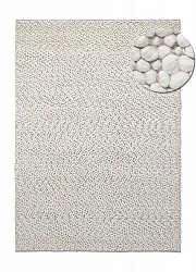 Wool rug - Sala Irregular Wool Bubble (cream)
