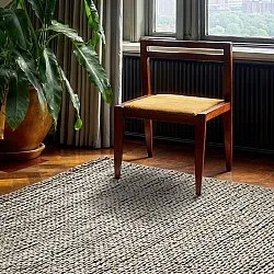Wool rug - Talvia Braided Wool (grey)
