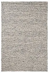 Wool rug - Talvia Braided Wool (dark grey)