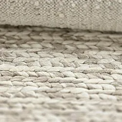 Wool rug - Talvia Braided Wool (nature)