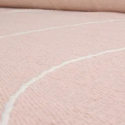 Wool rug - Viseu (dusty pink)