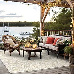 Indoor/Outdoor rug - Beau (yellow)