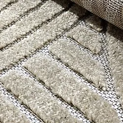 Round rug - Indoor/Outdoor Devon (beige)