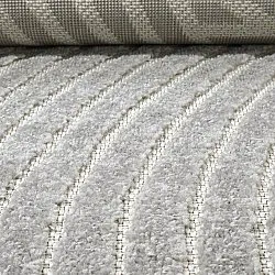 Round rug - Indoor/Outdoor Devon (gray)