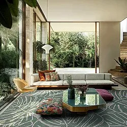 Indoor/Outdoor rug - Francis (green)