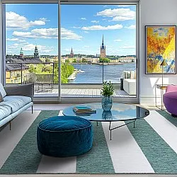 Indoor/Outdoor rug - Santana (green)