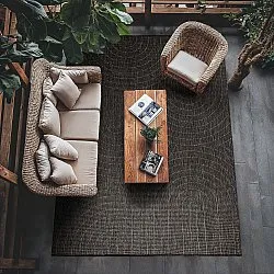 Indoor/Outdoor rug - Hayden (black)