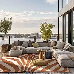 Indoor/Outdoor rug - Winona (orange)