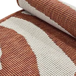 Round rug - Indoor/Outdoor Winona (orange)