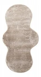 Wavy Runner Rug - Aranga Super Soft Fur (brown)