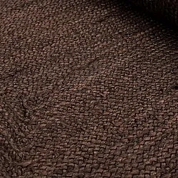 Wavy jute rug - San Francisco (brown)