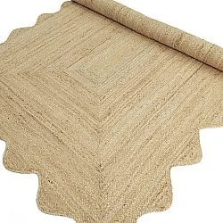 Wavy jute rug - San Francisco (jute)