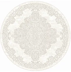 Round rug - Valenza (white)
