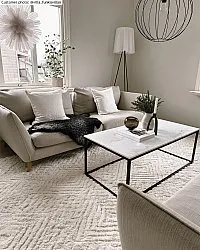 Shaggy rugs - Stettin (offwhite)