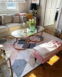 Wilton rug - Jeral (beige/multi)