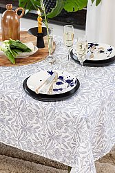 Cotton tablecloth Viola (blue)