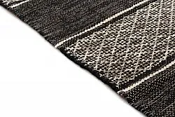 Rag rugs - Visby (black)