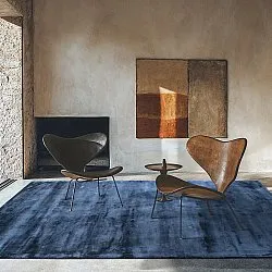 Viscose rug - Jodhpur Special Luxury Edition (blue)