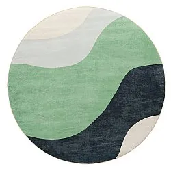 Round rug - Barcelona (green)