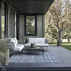 Indoor/Outdoor rug - Brussels Ocean (blue)