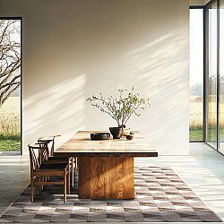 Wilton rug - Brussels Pattern (grey)