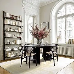 Wilton rug - Cara (white/beige)