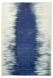 Wilton rug - Cara (white/dark blue)