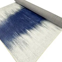 Wilton rug - Cara (white/dark blue)