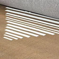 Wilton rug - Carmen (brown/white)