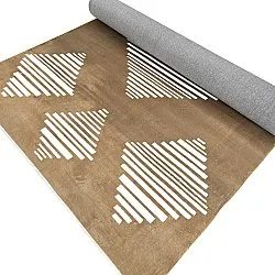Wilton rug - Carmen (brown/white)