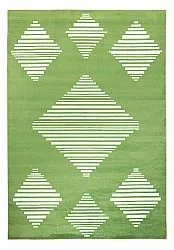 Wilton rug - Carmen (green/white)