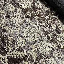 Wilton rug - Flowers (brown)