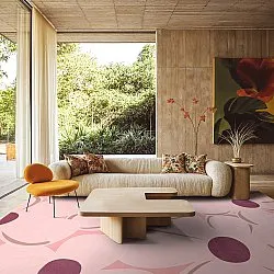 Wilton rug - Honfleur (pink/multi)