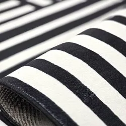 Wilton rug - Joma (black/white)
