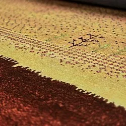 Wilton rug - Oia (red/multi)