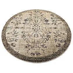 Round rug - Rosalie (brown)