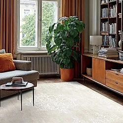 Wilton rug - Santi (beige/white)