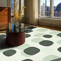 Wilton rug - Sapa (green/grey)