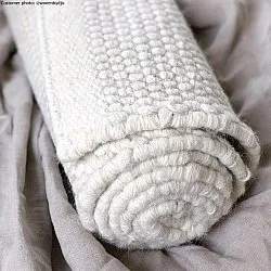 Wool rug - Coastal (white)