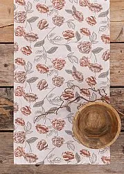 Table runner - Wreath (pink)