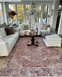 Wilton rug - Douz (red/multi)