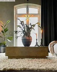 Wool rug - Aliste Wool Shaggy (alabaster gleam)
