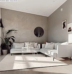 Wilton rug - Sunayama (white)