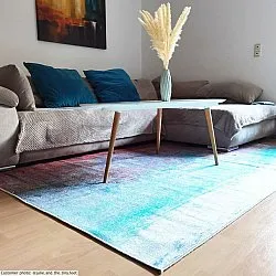 Wilton rug - Andali (grey/red/multi)