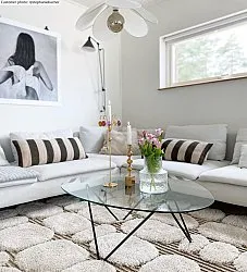 Shaggy rugs - Fondi (beige)
