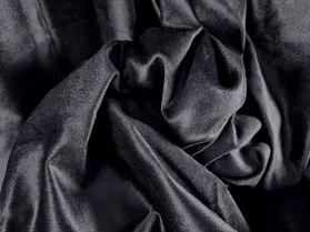 Curtains - Velvet curtains Juliet (black/dark blue)