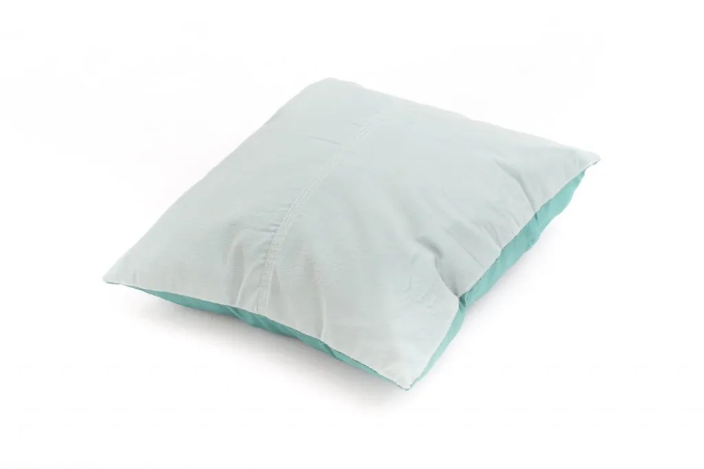 Velvet cushion (green) (cushion cover) 45 x 45 cm