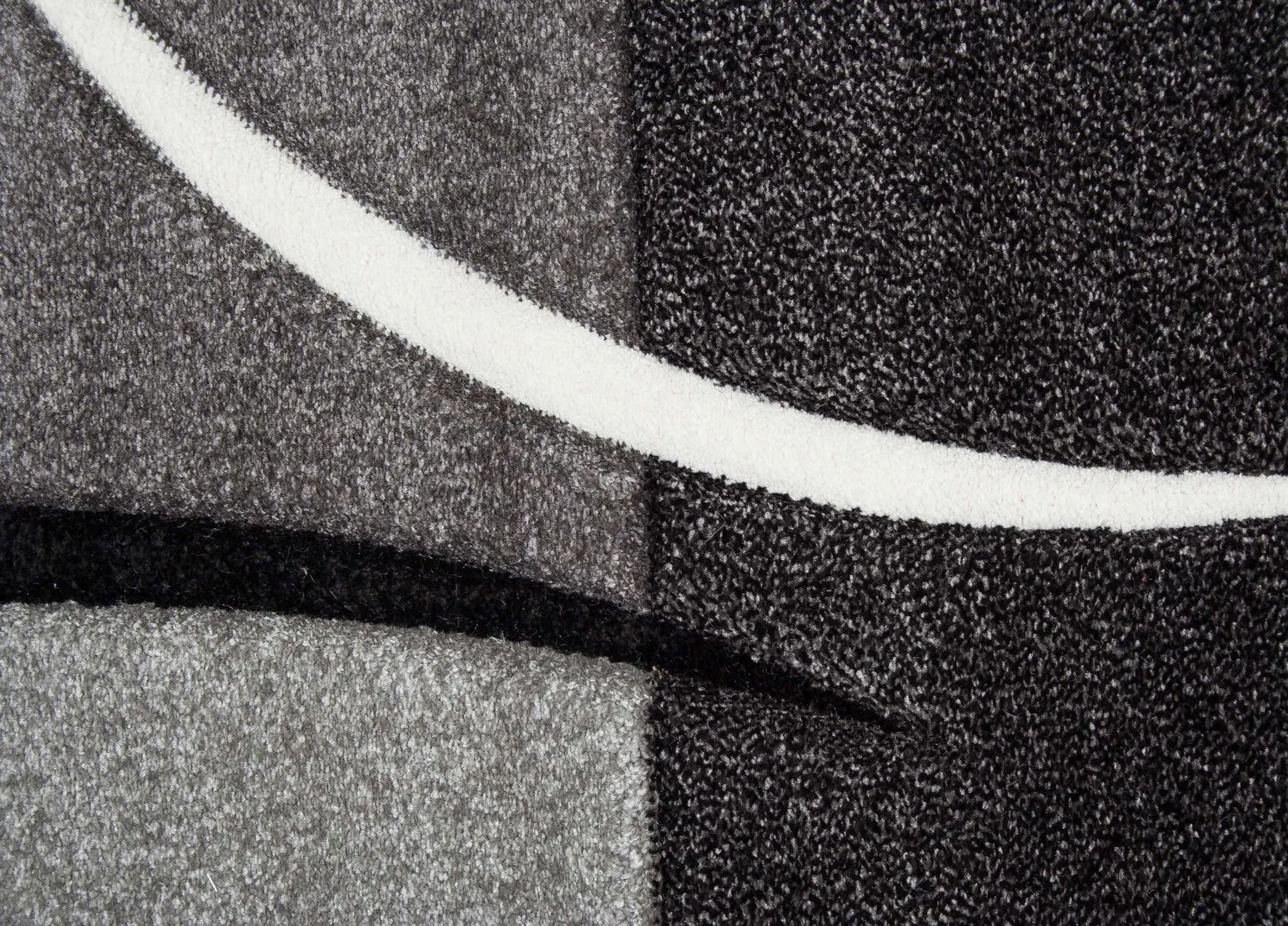 Wilton rug - London Patch (black)